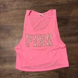 Pink tank top